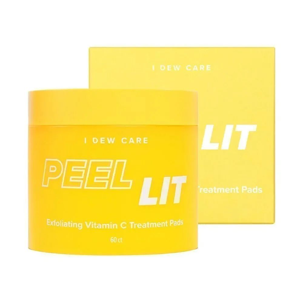 I Dew Care Peel Lit, Exfoliating Vitamin C Treatment Pads, 60 Count